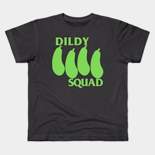 Dildy Bars: Green Kids T-Shirt